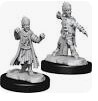 Pathfinder Battles Deep Cuts Male Halfling Monk Unpainted Miniatures